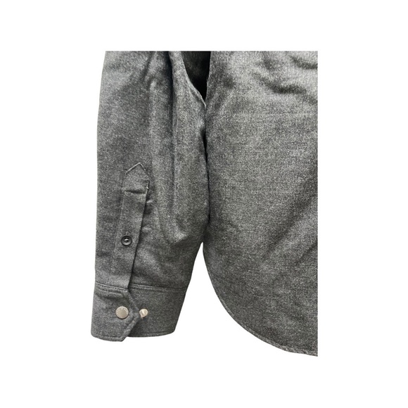 RAG & BONE FLANNEL BUTTON UP JACKET SIZE MEDIUM - Picture 8 of 9